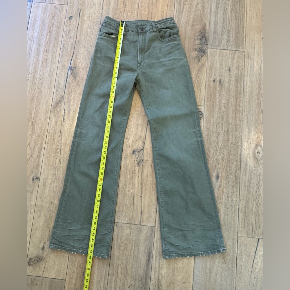 R13 - Jane Jean in Olive Green Stretch. Size 31 - Picture 11 of 16